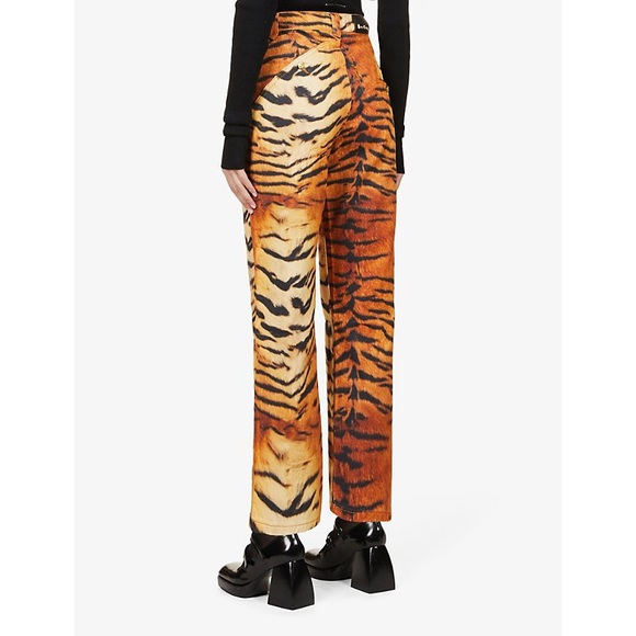 NWT House of Sunny Bolan Jessie tiger jeans - Picture 4 of 8